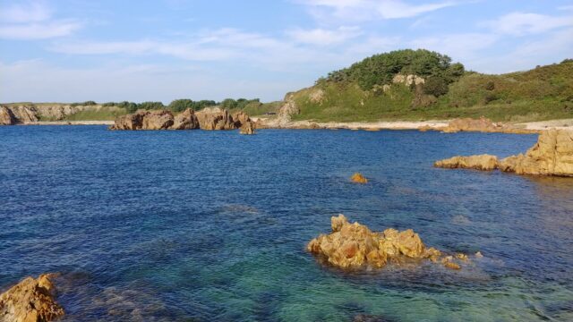 釣り場の風景